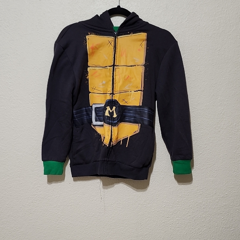 Nickelodeon Yellow and Gray Cartoon Hoodie - Picture 3 of 10